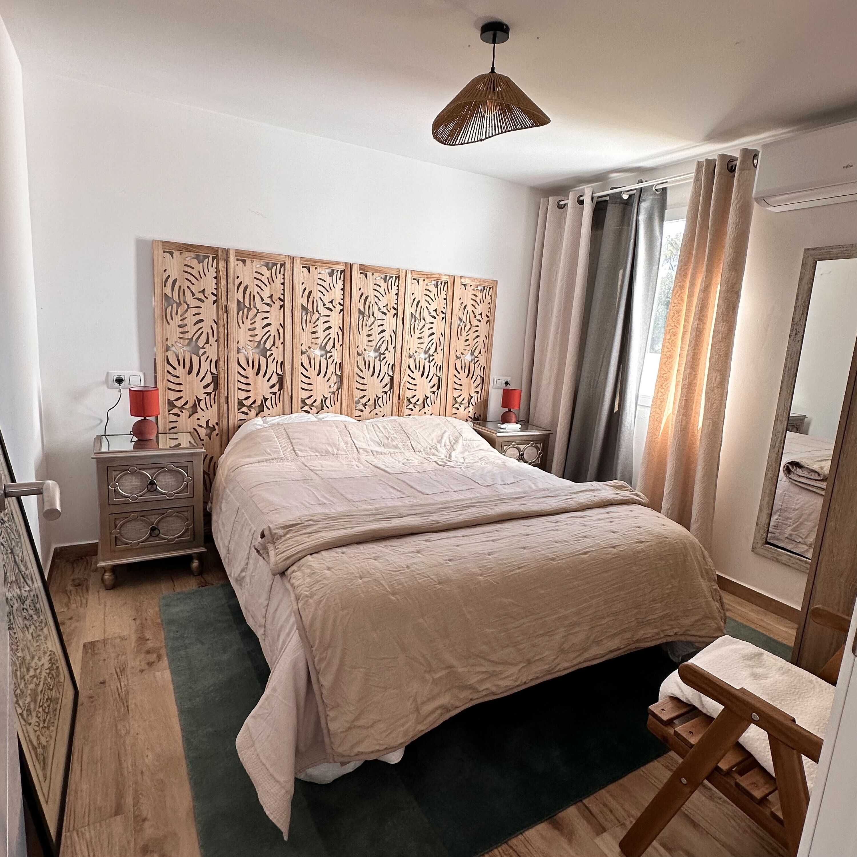 3 habitaciones, wifi gratis y ropa de cama 