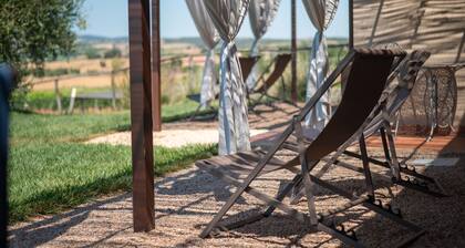 Chambre 'Giusti - 2 Olivo' avec jardin partagé, Wi-Fi et climatisation