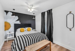 2 habitaciones, escritorio, wifi gratis y ropa de cama 