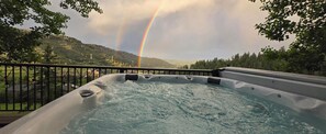 Baignoire à remous extérieure