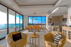 Living area - Beachside Premium Condo | Pool + Hot Tub Escape (B.C.)