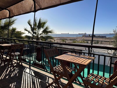 Lodging at Hostal el Ancla