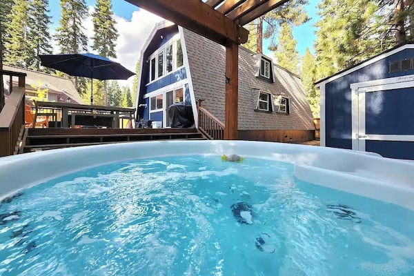 Hot tub available all year round