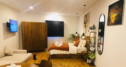 fully equipped studio in the heart of Bingin