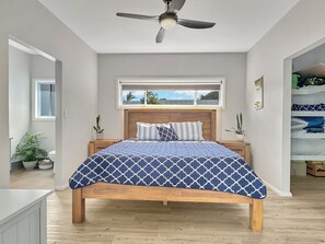 4 habitaciones, tabla de planchar con plancha y wifi gratis 