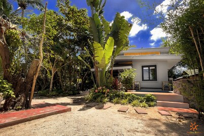 Beach Front Villa with Private Jacuzzi