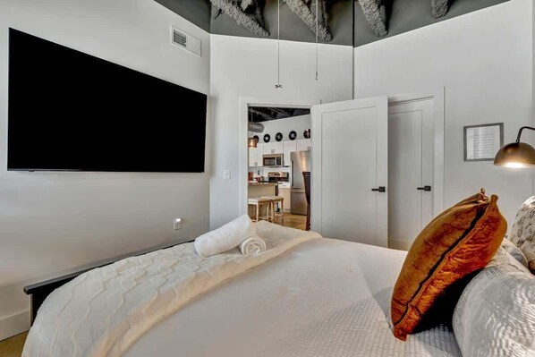 1 sovrum, strykjärn/strykbräda, wi-fi och sängkläder