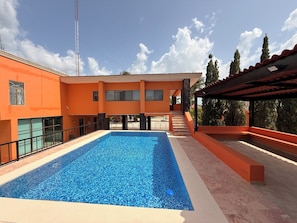 Outdoor pool - Ranch with 3-bedrooms and phenomenal natural spaces in Baca Yucatán México (Baca)