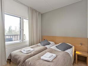 2 soveværelser, internetforbindelse