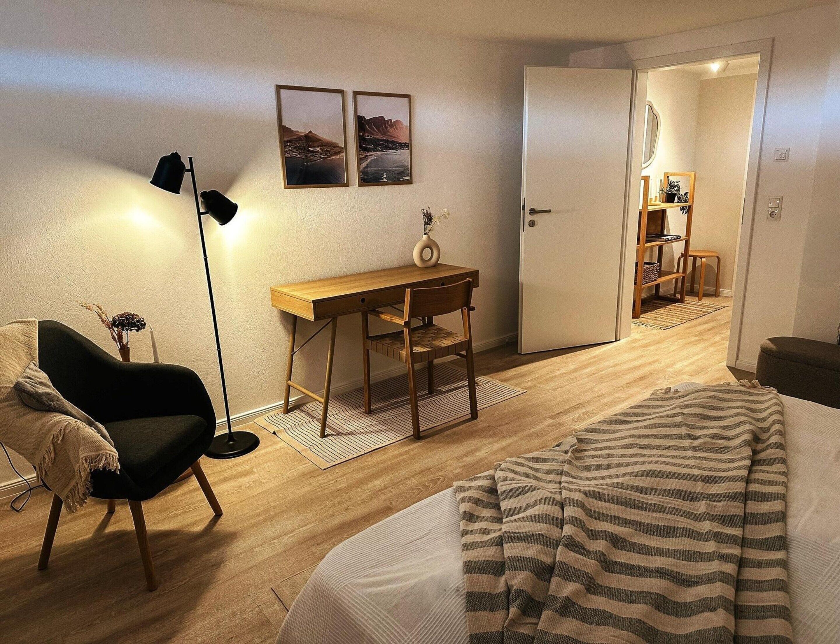 Apartamento | 2 dormitorios, tabla de planchar con plancha, mobiliario individual