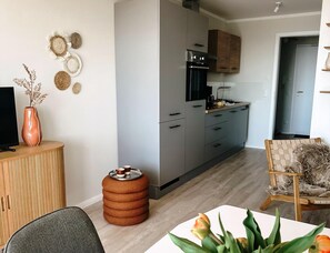 Apartment | Private kitchen | High chair - Apartment in Orth (Fehmarn)