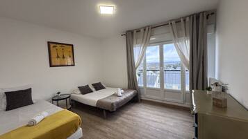 Apartemen | 2 kamar tidur dan setrika/meja setrika