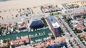 Apartment | View from property - Apartment in Empuriabrava Near Sandy Beach (Castello d'Empuries)