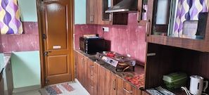 Microwave, oven, stovetop
