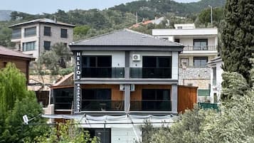 Façade de l’hébergement