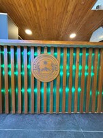 Konaklama yerinin ön cephesi