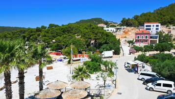 Fassade der Unterkunft