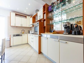 House | Private kitchen | Fridge, microwave, oven, stovetop - Serene Escape Near Zadar - 2 Bedroom Holiday Home (Policnik)