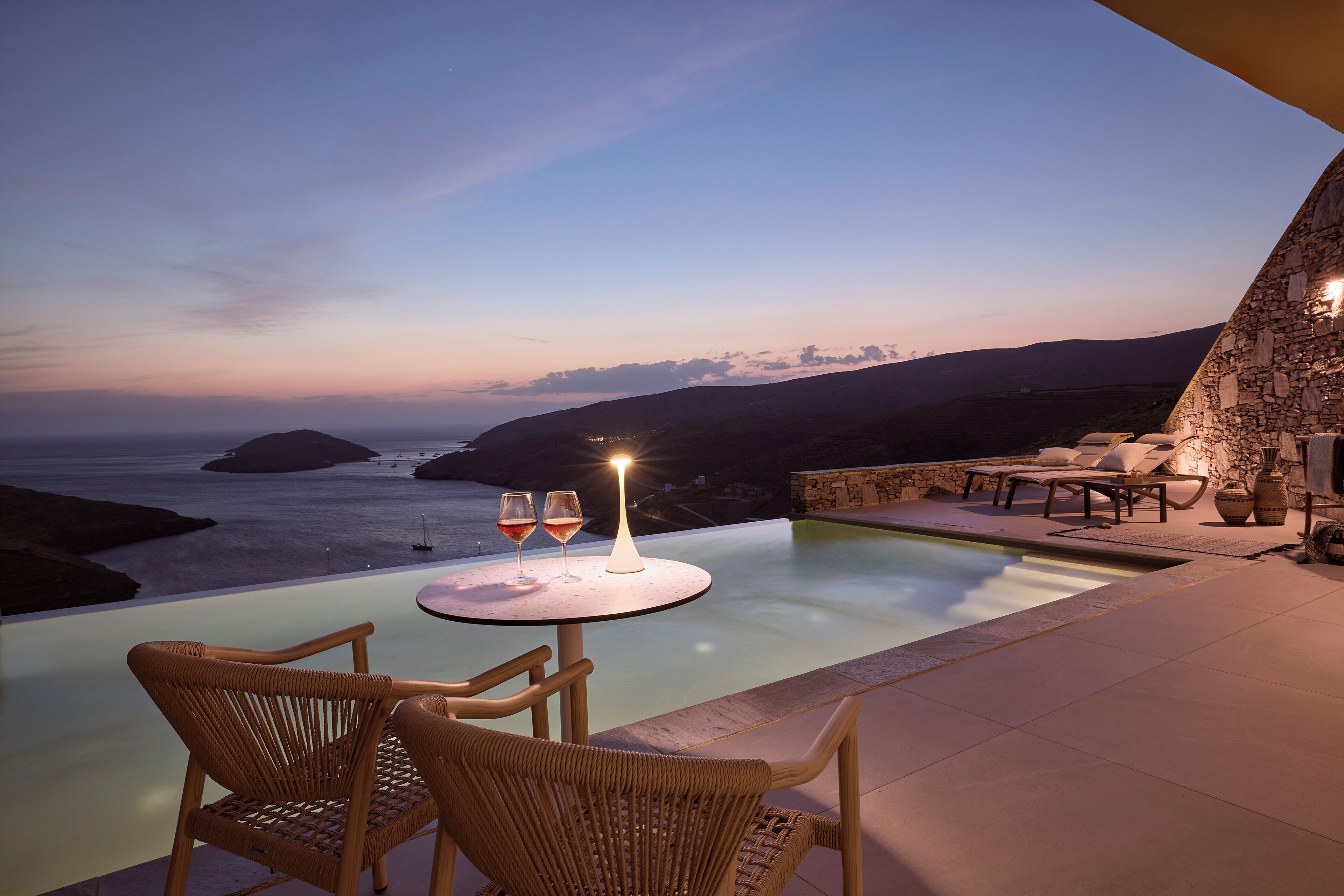 Superior Suite Private Pool, Sea View | Terrace/patio