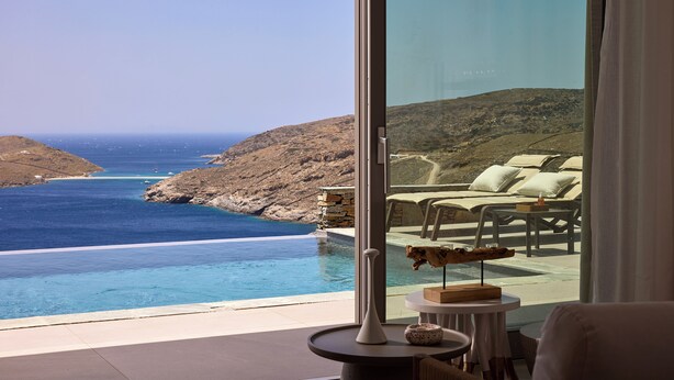 Superior Suite Private Pool, Sea View | 테라스/파티오
