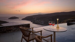 Superior Suite Private Pool, Sea View | 테라스/파티오