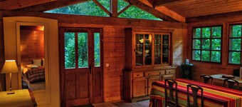 Atelier du Moulin all in wood classified 2 * for 2 to 4 pers - on the banks of the torrent