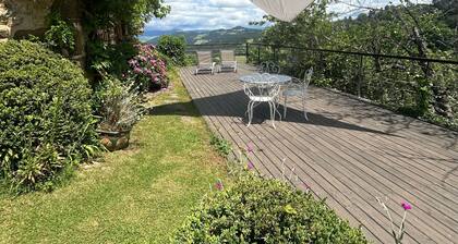 Retraite pour Couple dans Maison de Vigne avec Terrasse