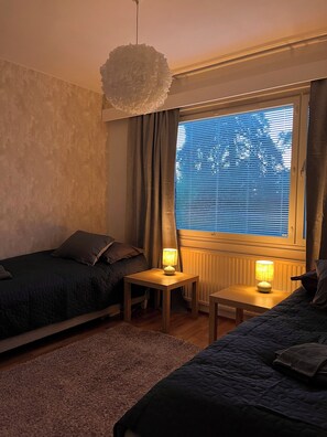 2 bedrooms, WiFi, bed sheets