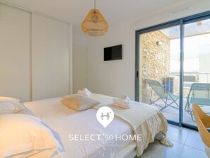 2 makuuhuonetta, ilmainen Wi-Fi, vuodevaatteet