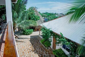 Majoituspaikan julkisivu