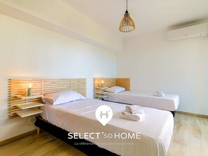 2 chambres, Wi-Fi gratuit, draps fournis