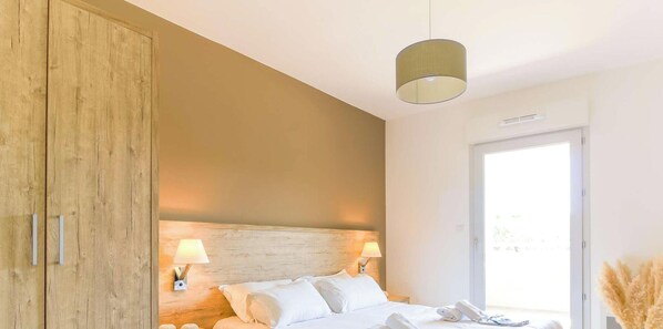 1 Schlafzimmer, kostenloses WLAN, Bettwäsche