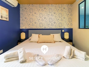 2 quartos, Wi-Fi de cortesia, roupa de cama