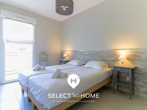 2 Schlafzimmer, kostenloses WLAN, Bettwäsche