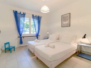 6 chambres, Wi-Fi gratuit, draps fournis