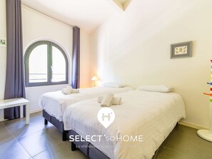 2 habitaciones, wifi gratis y ropa de cama 