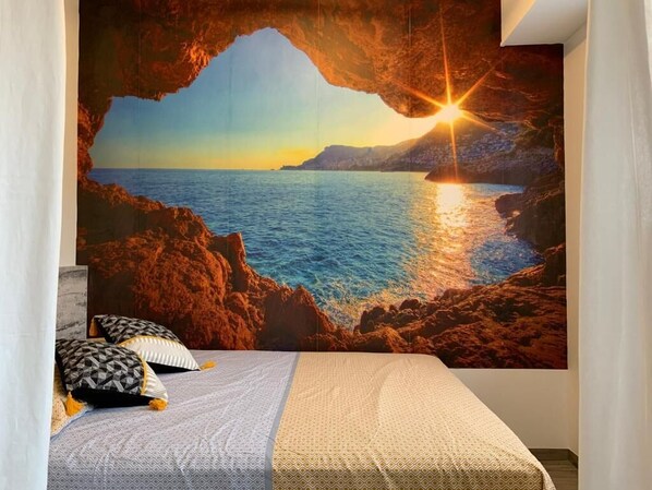 1 chambre, fer et planche Ă repasser, Wi-Fi, draps fournis