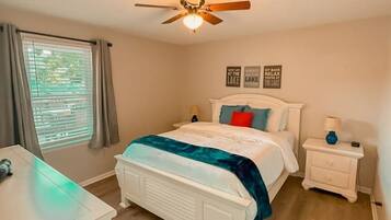 4 soveværelser, strygejern/strygebræt, weekendseng, gratis Wi-Fi