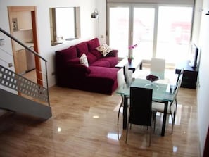Appartamento, 3 camere da letto, accessibile ai disabili, balcone | Soggiorno