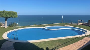 Apartment, 3 Bedrooms, Accessible, Balcony | Pool | Outdoor pool