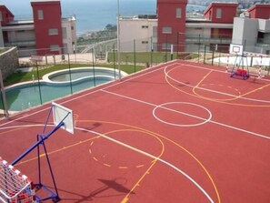 Apartment, 3 Bedrooms, Accessible, Balcony | Sports court