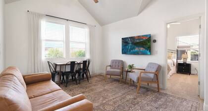Kick back in this comfortable 2-bedroom casita with two king beds, full kitchen, TV, & Laundry unit