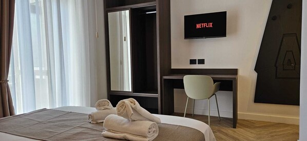 1 soveværelse, Wi-Fi, sengetøj