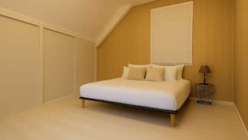 2 chambres, fer et planche Ă repasser, Wi-Fi, draps fournis