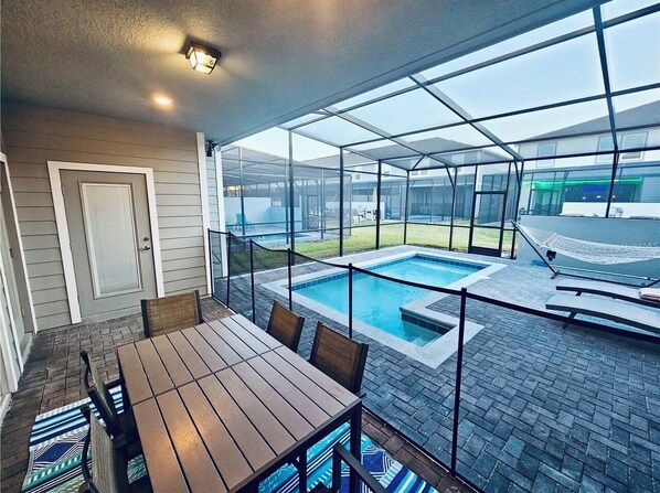 Piscine chauffée