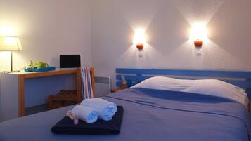 2 bedrooms, individually furnished, bed sheets