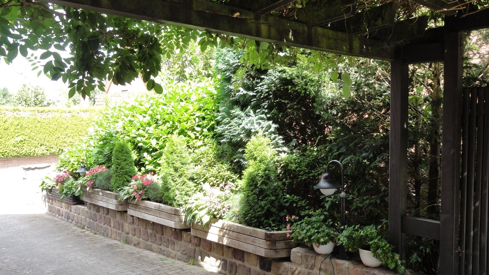 Enceinte de l’hébergement