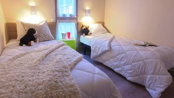 Rumah | 2 kamar tidur dan seprai linen