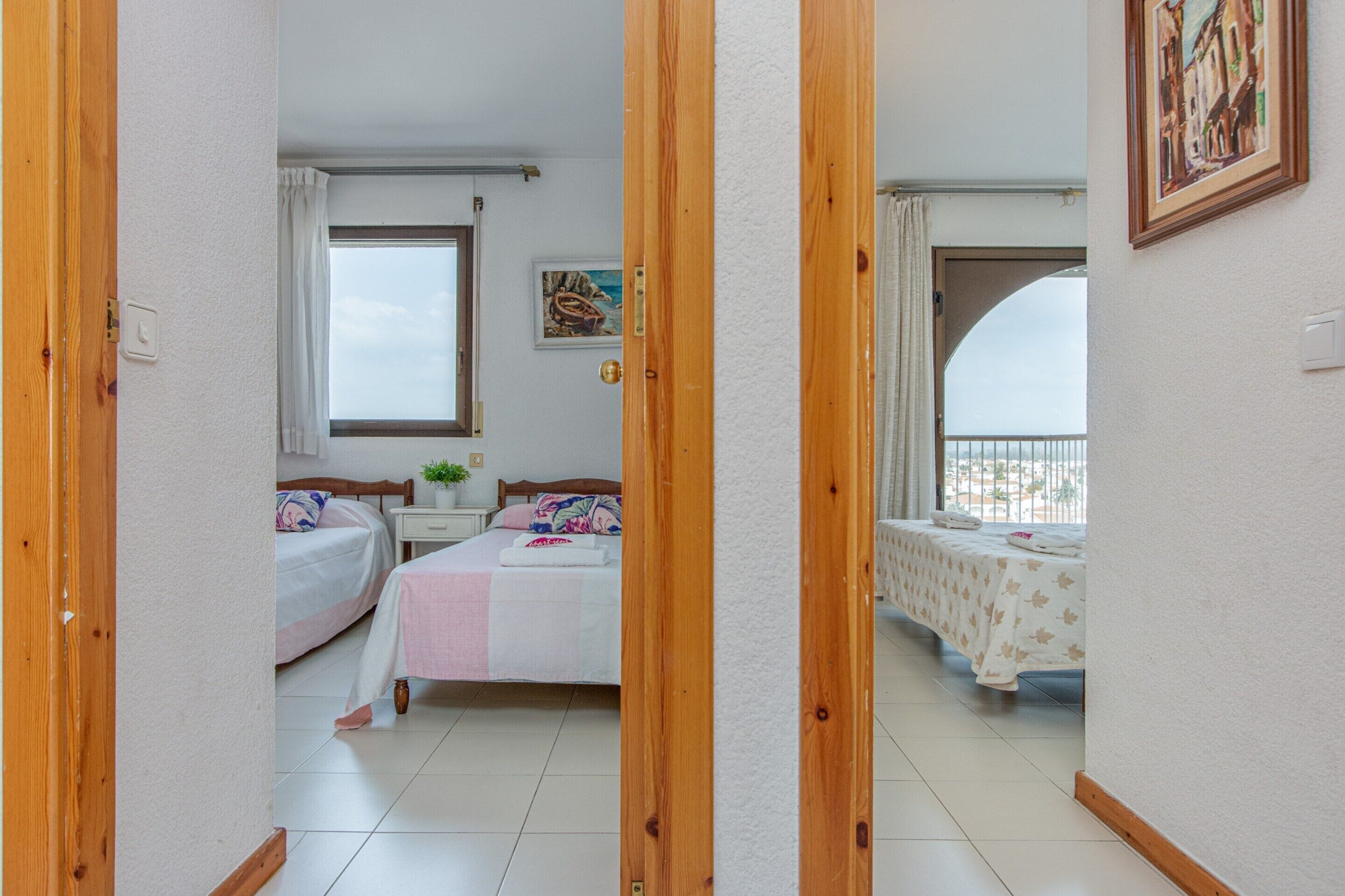 Apartemen | 2 kamar tidur dan setrika/meja setrika