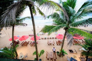 Utsikt mot havet/stranden